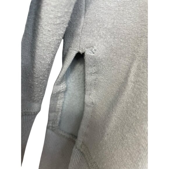 Athleta Gray Long Sleeve Modal Blend Sweatshirt XL - Picture 4 of 6